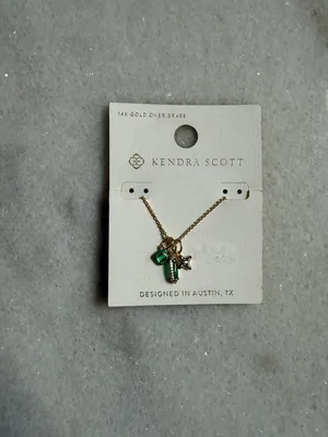 Kendra Scott Emma Green Multi-Charm Necklace New thumbnail 2