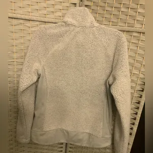 The North Face Furry Fleece Full Zip Jacket Gray NF0A338M Size M thumbnail 2