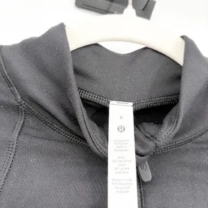 Lululemon Womens Black Its Rulu Run Half Zip Activewear Performance Jacket 8‎ thumbnail 5