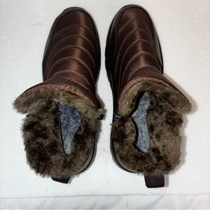 ❄️🥶Size:10 Brown Winter Cozy Boots with Durable Soles and Classic Design thumbnail 12