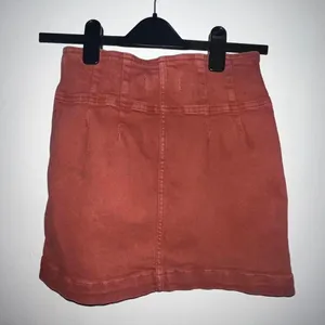 We The Free Rust Orange mini skirt with zipper, great for a night‎ out #miniskirt thumbnail 2