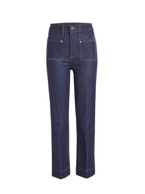 Khaite NEW Raquel Jeans flare size 27 thumbnail 6