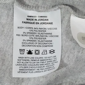 Nike Yoga‎ Women's Dri-Fit Gray Cropped Hoodie Sweatshirt Training XL thumbnail 10
