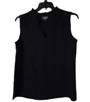 Ninety Clothing Co Sleeveless Black Blouse Size Medium thumbnail 2
