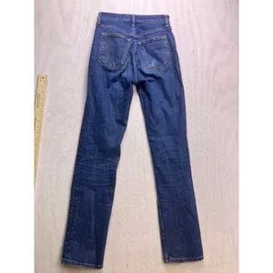 Abercrombie & Fitch Ankle Straight Jeans Women 26 Blue Excellent Ultra High Rise thumbnail 9