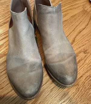 Almond toe Ankle Boots Tan Size 7.5 thumbnail 1