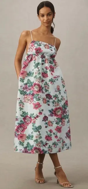 BHLDN Anthropologie Dress Maxi thumbnail 1