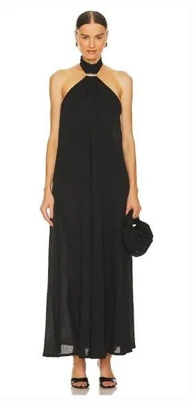 Rangel Jasmine Dress in Black thumbnail 1