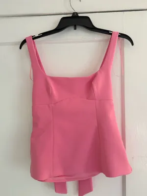 Zara Pink Summer Top thumbnail 6