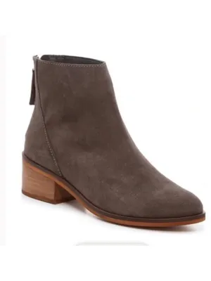 Steve Madden Women's Legally Suede Leather Booties 8 Gray Brown Fall Winter thumbnail 10
