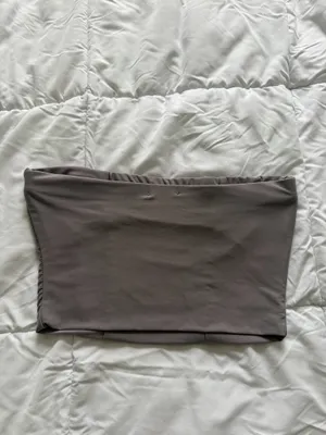 Pretty Little Thing Grey Tube Top thumbnail 2