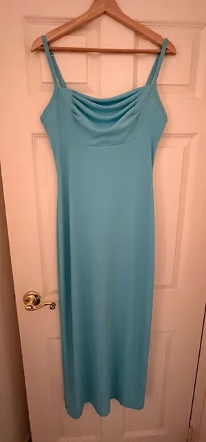 Beautiful Teal All that Jazz Dress thumbnail 1