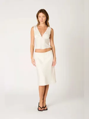 NIA Celia Satin Sleeve Blouse Top Summer Essentials thumbnail 2