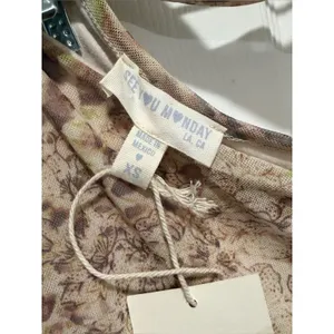 NWT See You Monday Mesh Floral Dress XS Whimsigoth Y2K thumbnail 4