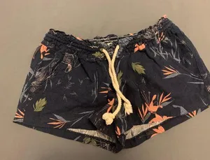 Roxy Floral Linen Shorts thumbnail 1