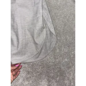club monaco sophiya top chemise heather‎ gray size 6 thumbnail 5