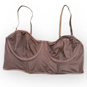 SKIMS Shimmering Corset Bra thumbnail 1