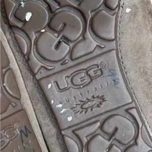 Ugg Australia Brown and Tan Slippers Women’s 8 thumbnail 6