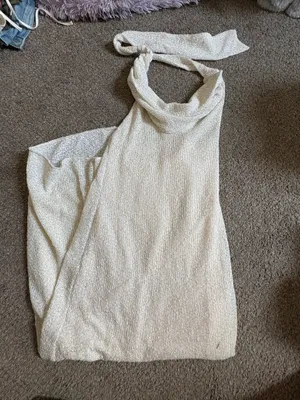 ZARA Metallic Knit Dress thumbnail 2