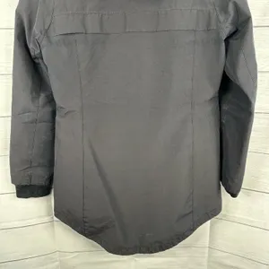Pendleton Womens Small Flannel Plaid Lined Hooded Parka Barn Chore Coat Blue thumbnail 6