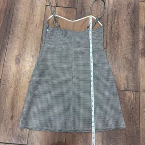 Free People My Girl Houndstooth Mini Dress Size 0 - $108 Effortless Quiet Luxury thumbnail 8