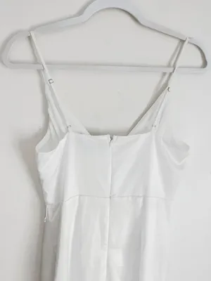 White Midi Dress thumbnail 5