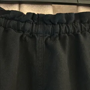 Bella Dahl Size M Black Paperbag Skirt thumbnail 10