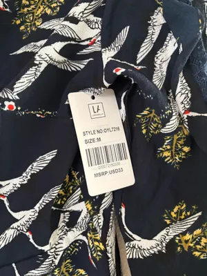 Shirt Blue Size M thumbnail 2