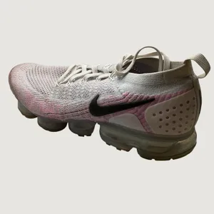 Nike Air VaporMax Flyknit 2 White Rust Pink Running Shoes 942842-102 Womens 10.5 thumbnail 2