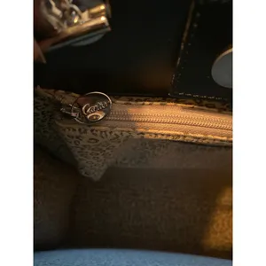 Cartier Leather Shoulder Tote Bag Panthere Cartier Black Medium Women thumbnail 11
