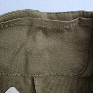 Fabletics NWT Ponte Skinny Zip-Split Pant Tall Olive Green High Rise Large thumbnail 7