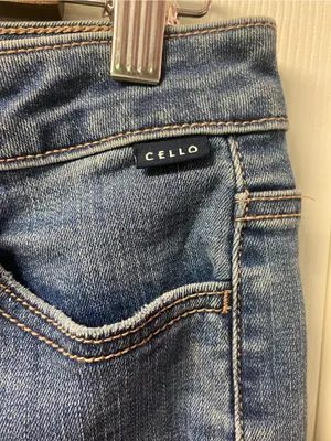 Cello Distressed Dark Blue Women's Skinny Jeans Size 7 thumbnail 4