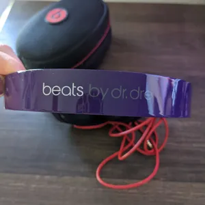{Beats by Dr. Dre} Studio Purple Headphones thumbnail 5