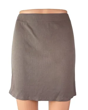 Aritzia Wilfred Free Women's Gray High Rise Office Mini Straight Pencil Skirt S thumbnail 1