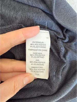 Vuori Daydream Crew Long Sleeve Shirt Blue Size Medium Sporty Athleisure Casual thumbnail 4