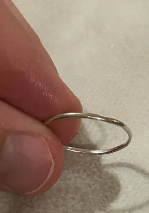 sterling silver 925 beautiful unique band ring thumbnail 1