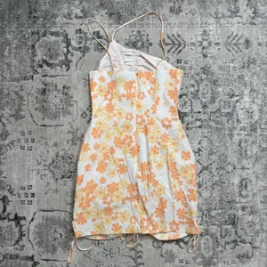 NEW Sabo Skirt Kani Asymmetric Dress Floral Print Cinched size M Medium NWT thumbnail 4