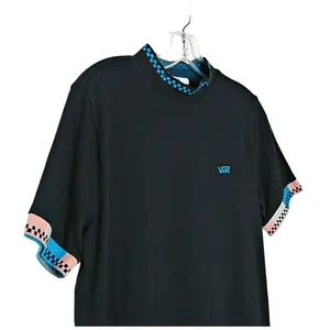 Vans Off the Wall Hi Roller V Dress Tri Check Womens Size M Black Cotton Skaters thumbnail 2