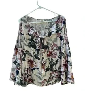 Entro Floral Blouse // Size Medium thumbnail 1