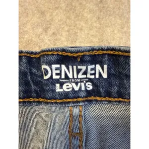 Denizen from Levis Womens High Rise Distressed Denim Shorts Medium Wash Blue thumbnail 11