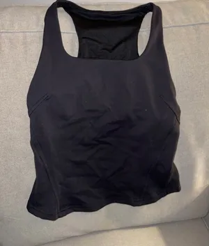 Lululemon Tank Racerback Black 4 thumbnail 1