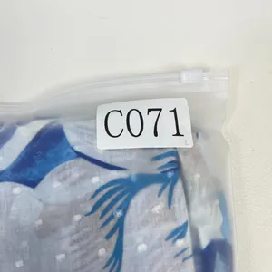 NWOT Cotton Blue Floral V Neck Mini Dress Size L thumbnail 10