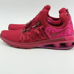Nike Shox Gravity Floral‎ Burgundy Maroon Women's Sneakers AQ8554-600 Size 8 thumbnail 6