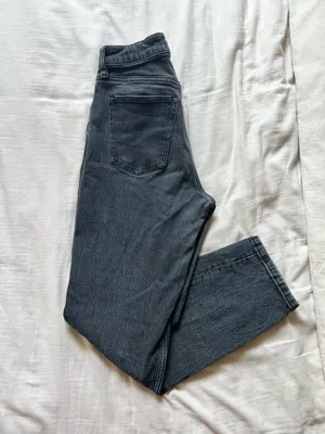 Abercrombie Curve Love The Mom Jeans High-Rise Black thumbnail 3