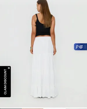 Princess Polly Miriah Maxi Skirt White thumbnail 3