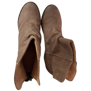 Beek Strix Suede Ankle‎ Bootie Taupe 10 Heeled thumbnail 3