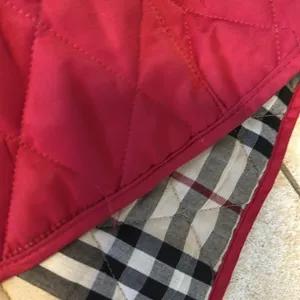 BURBERRY LONDON Women’s Red Diamond Quilted Jacket Size S thumbnail 11
