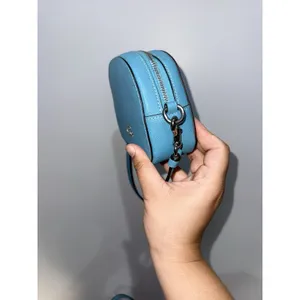 Coach Mini Serena Crossbody Bag 97561 Aqua‎ Crossgrain Leather MINT Z thumbnail 6