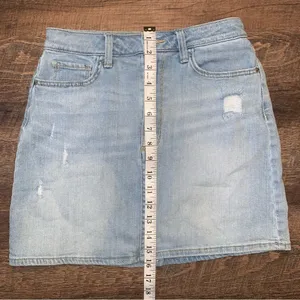 Arizona Jean Company Light Blue Denim Jean Skirt Size 5 thumbnail 6