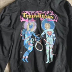 Travis Scott Black Graphic Hoodie thumbnail 3